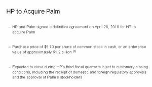 HP & Palm